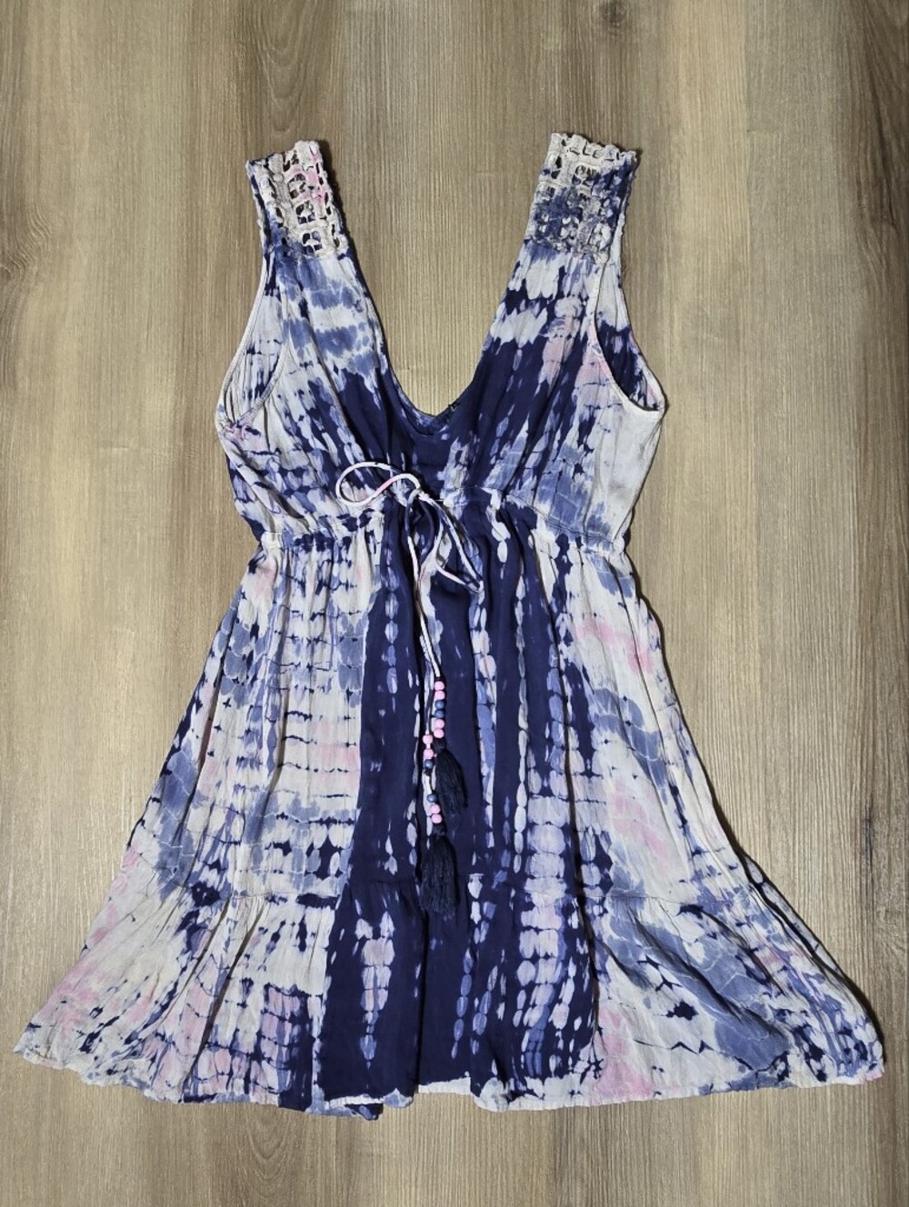 Sleeveless Tie-Dye Dress